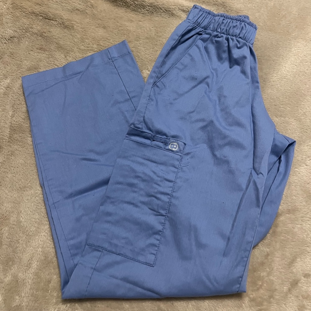 Light Blue Wink Scrub Bottoms